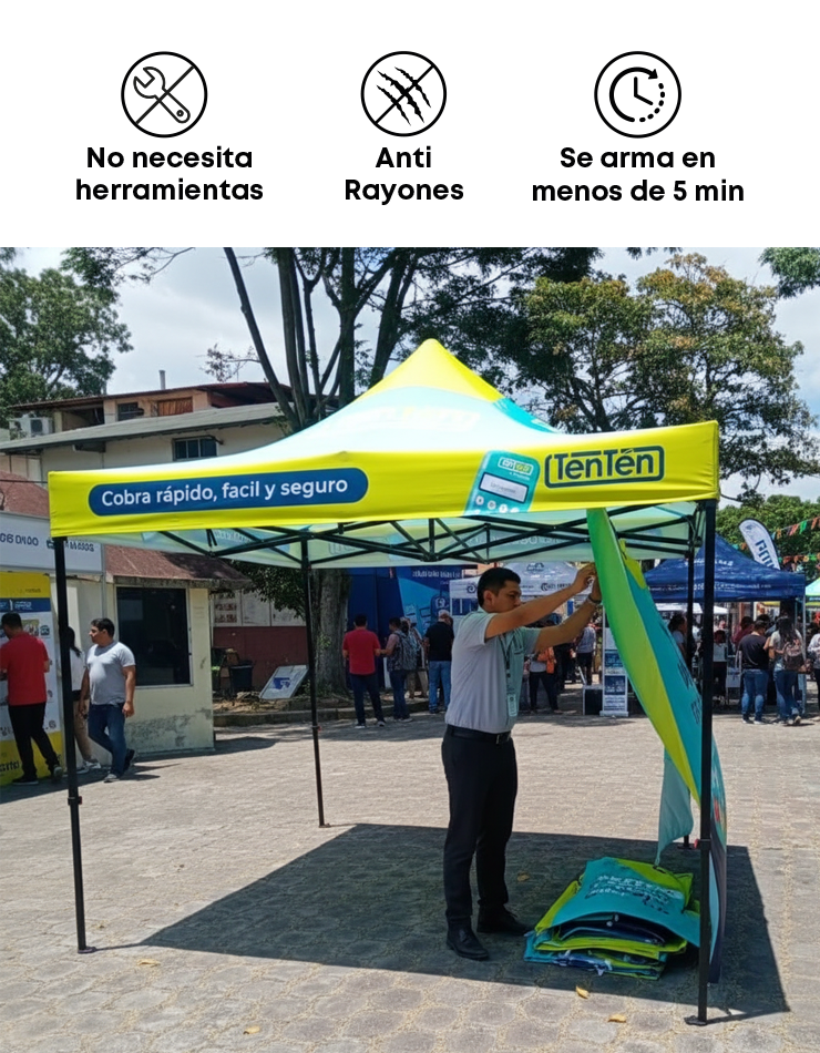 Carpa con 3 Paredes - 7
