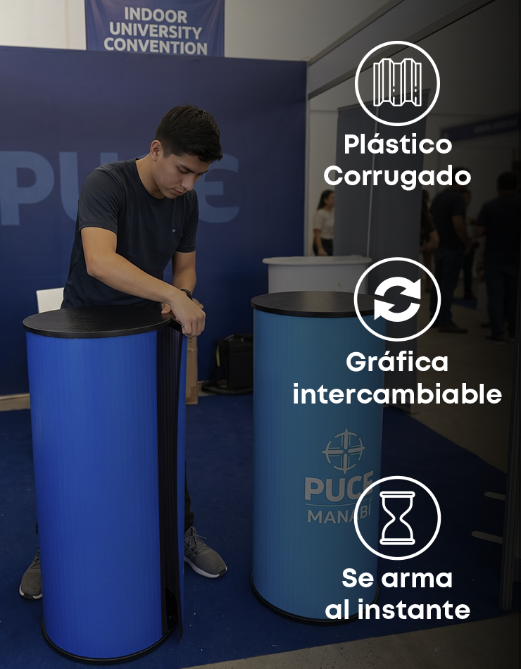 Mesa Enrollable Cilíndrica Small - 3