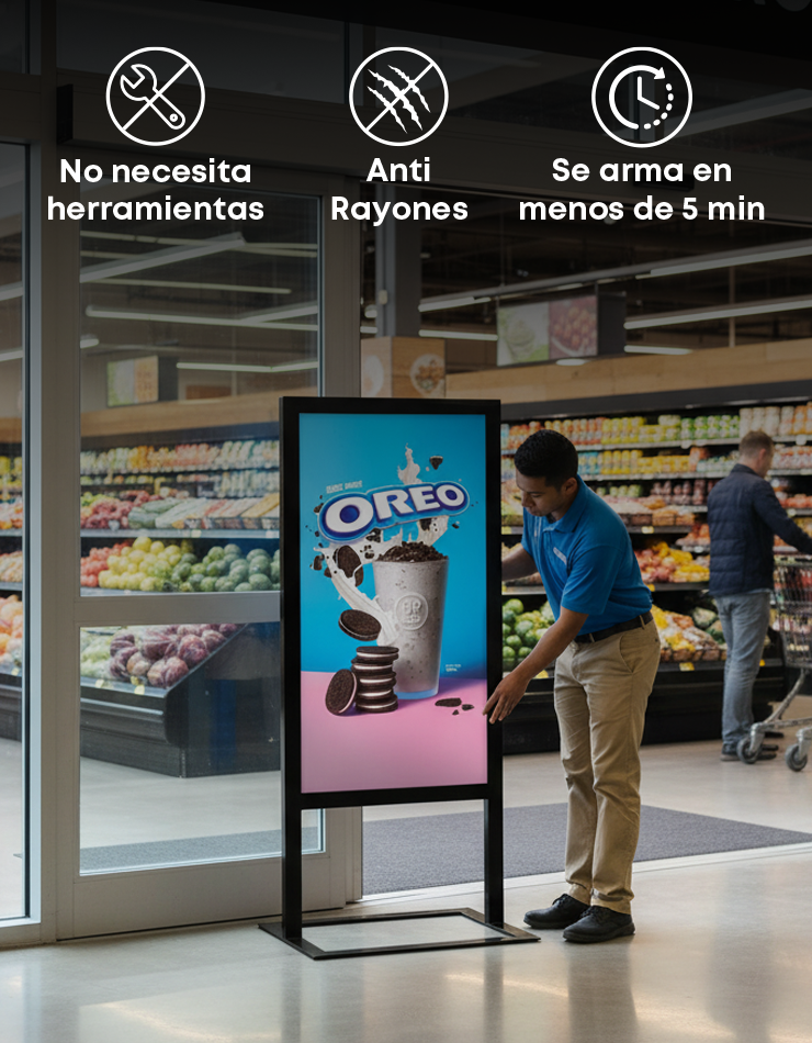 Porta-afiche Nacional - 6