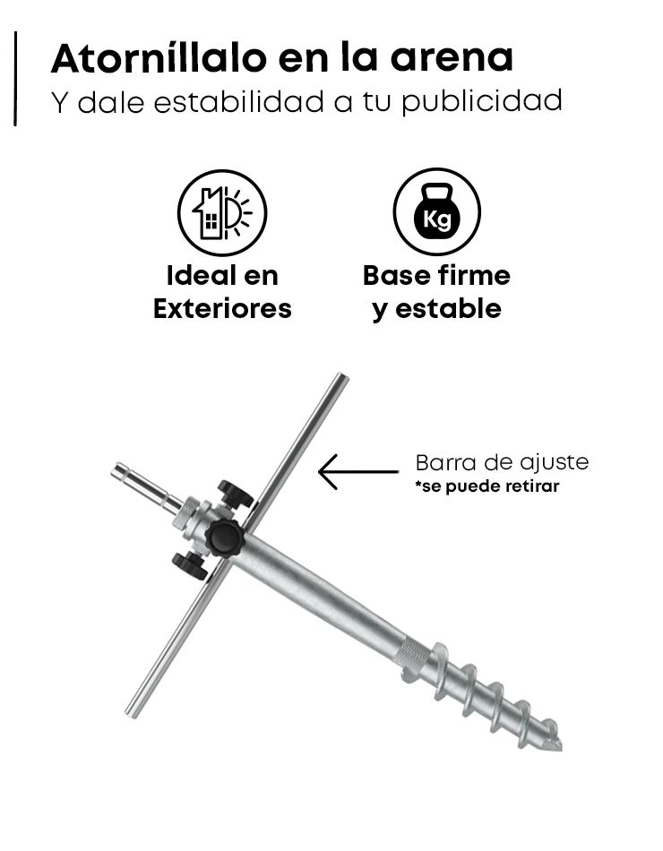 Tornillo para Arena - 2
