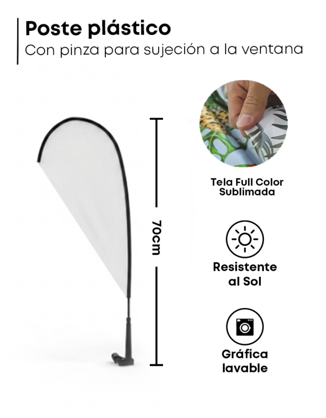 Bandera para Auto - BlueInk