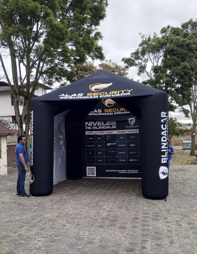 Carpa Inflable Casita - BlueInk