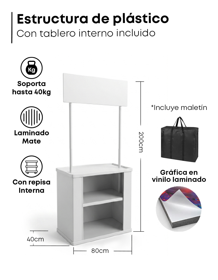 Mesa Stand Estándar - 5