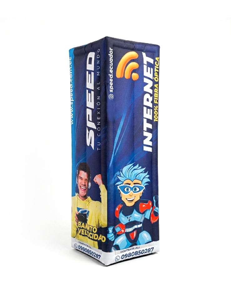 Totem Cuadrado Inflable - 1