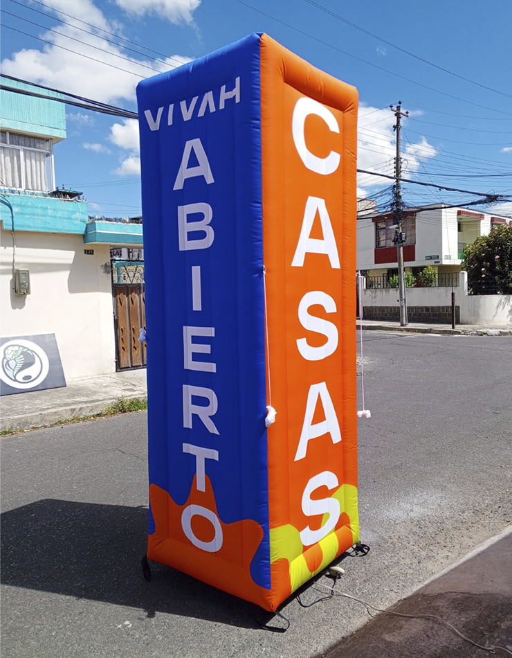 Totem Cuadrado Inflable - 2