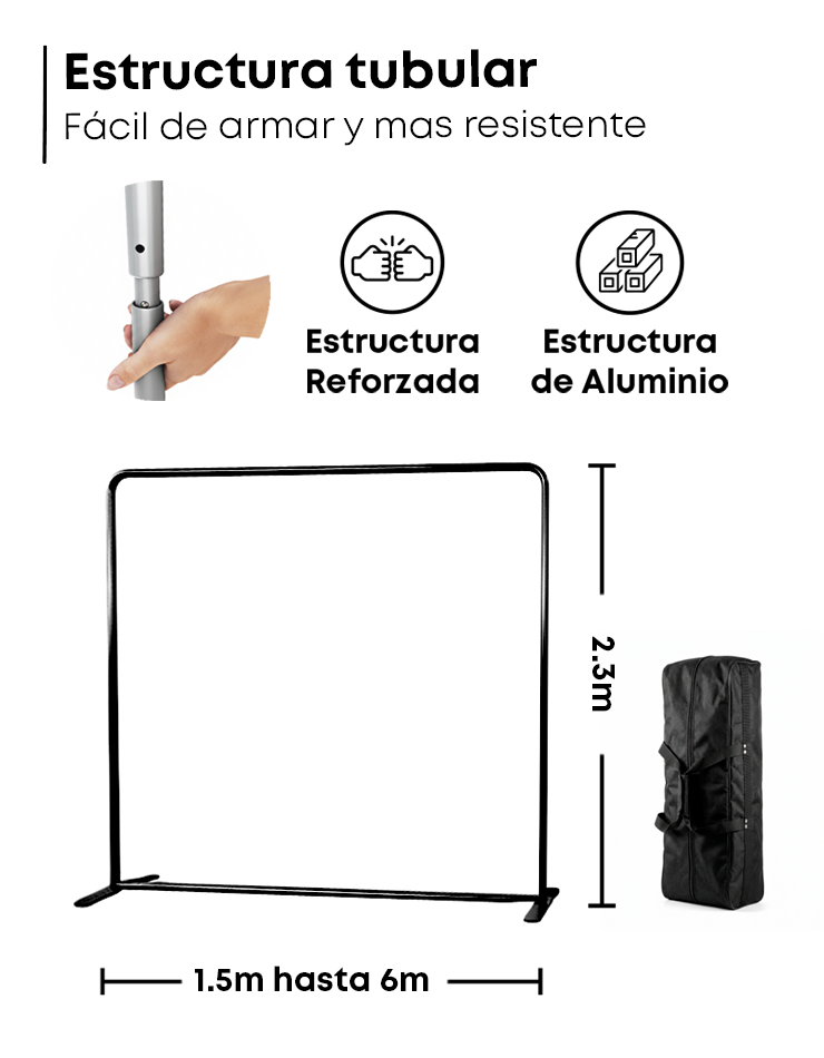Backing de Exterior Doble Lado Recto - 5