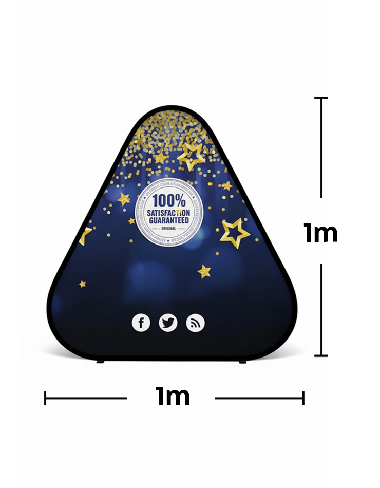 Golf Banner Triangular - 3