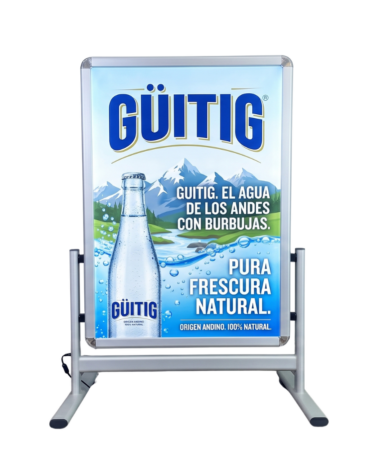 Caballete Led Doble lado portada
